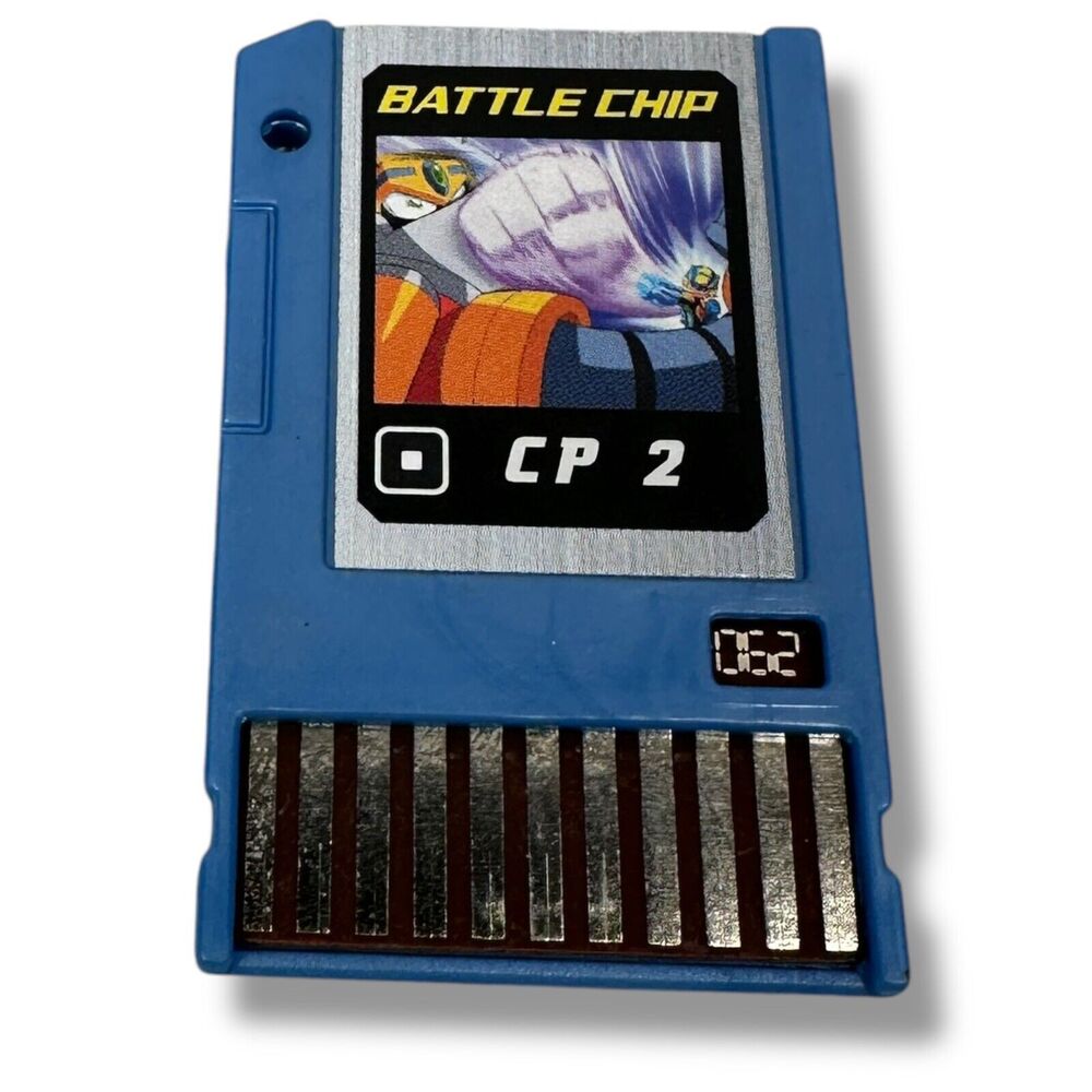 MegaMan Battle Chip CP 2 062 for Mega Man PET 2004 Takara